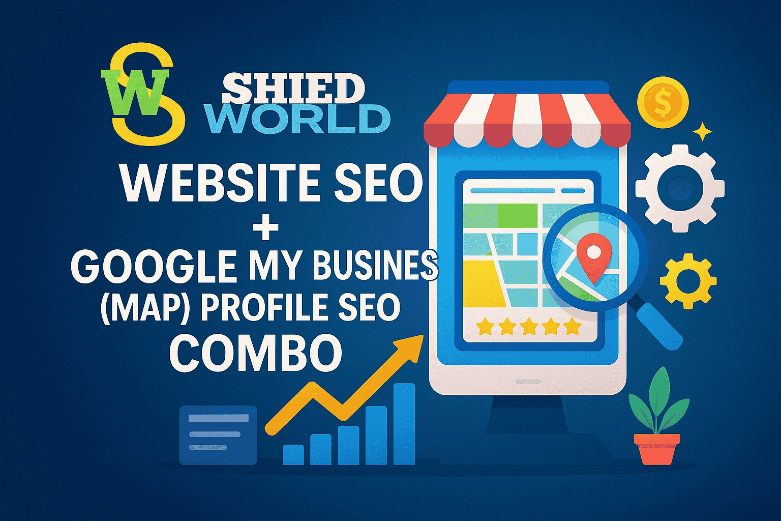 Website + Google My Business SEO Combo from SHIED WORLD